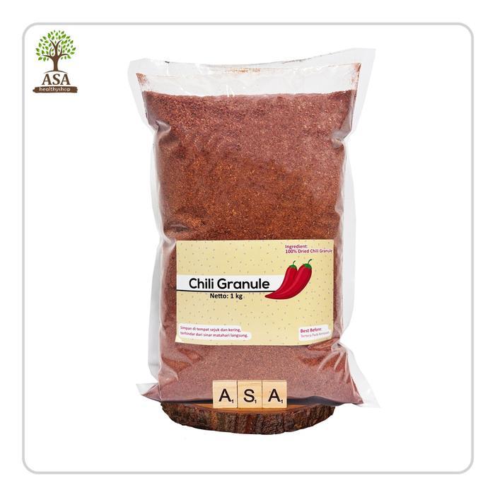 CHILI GRANULE - CHILI FLAKES 1KG