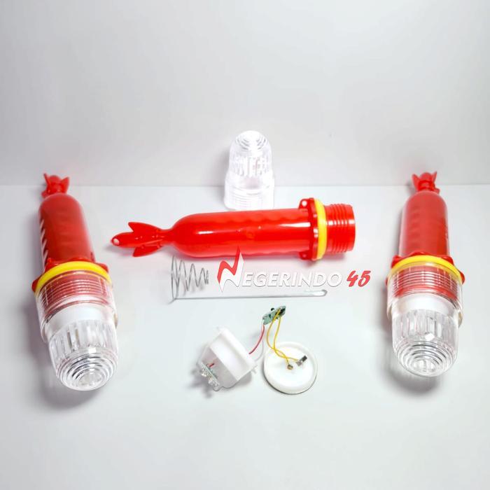 "New" TORPEDO LIGHT LED / LAMPU TORPEDO / LAMPU KLIP NELAYAN WARNA WARNI