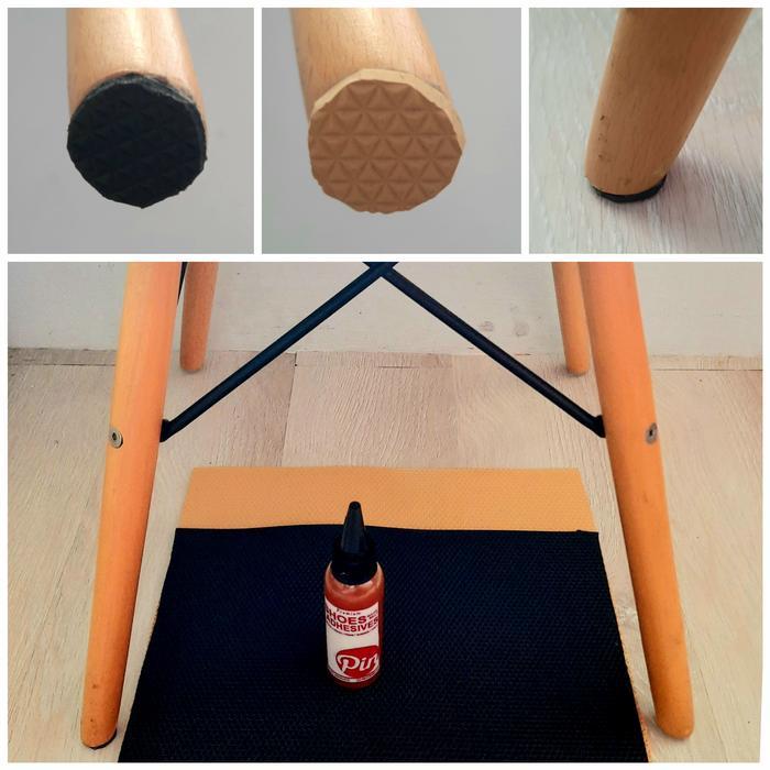 Pelindung Karet Alas Kaki Furniture Meja Kursi Sofa Lantai Kayu Marmer