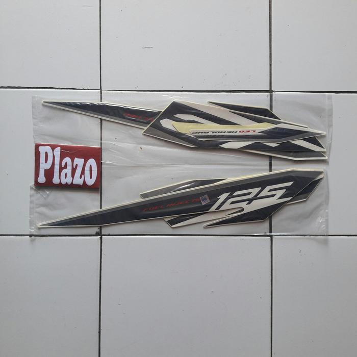 Stiker Striping Body Motor Mio Soul Gt 125 2016 Putih