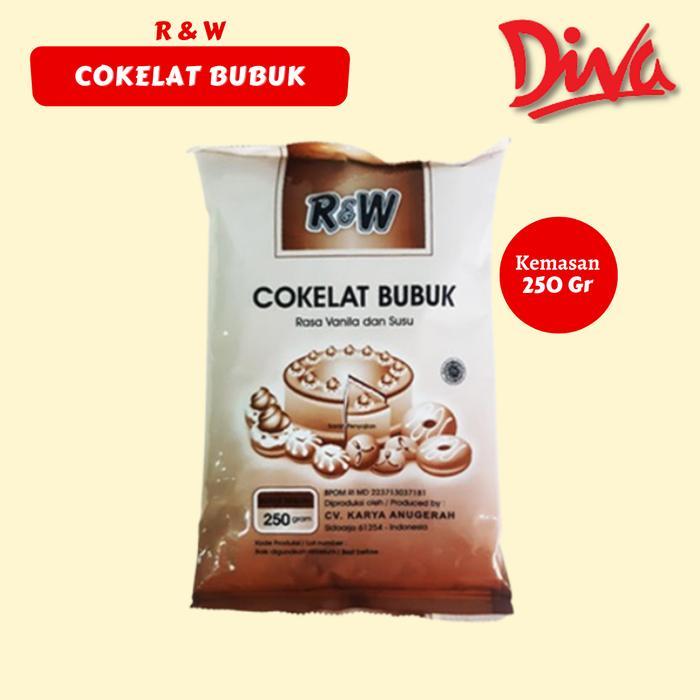 Cokelat Bubuk R&W 250 Gr / Coklat Bubuk RW