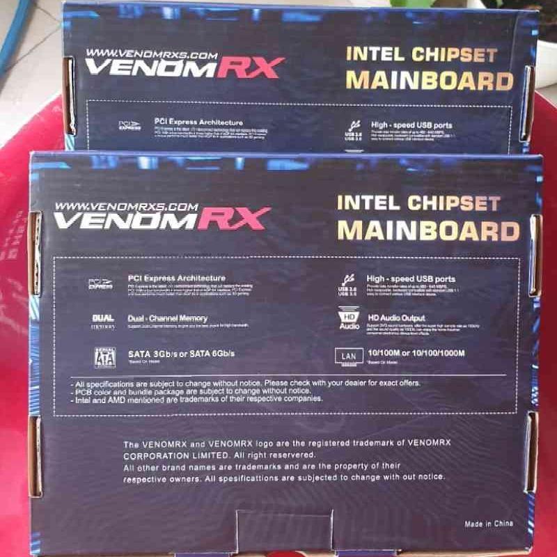 VenomRX H81 Motherboard [Chipset Intel]