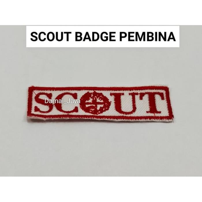 ASLI SCOUT BADGE PEMBINA PRAMUKA READY STOCK
