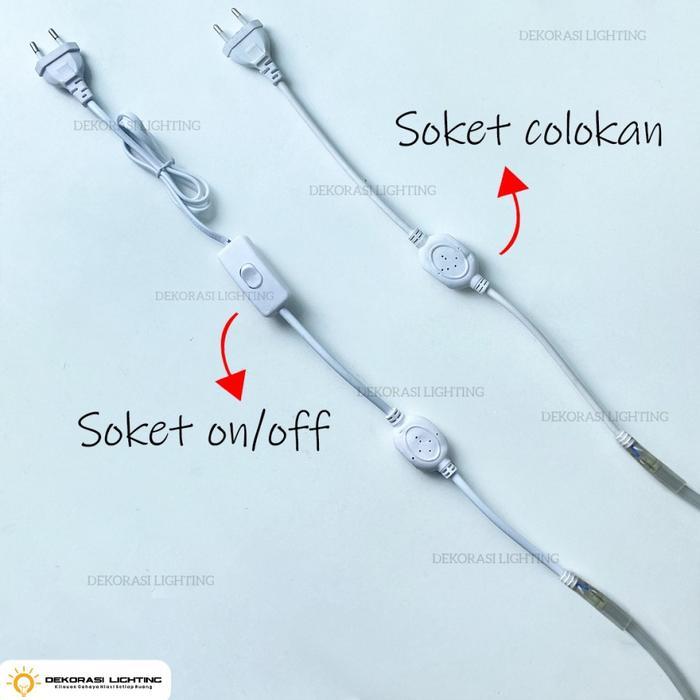 Soket colokan lampu strip led 2835