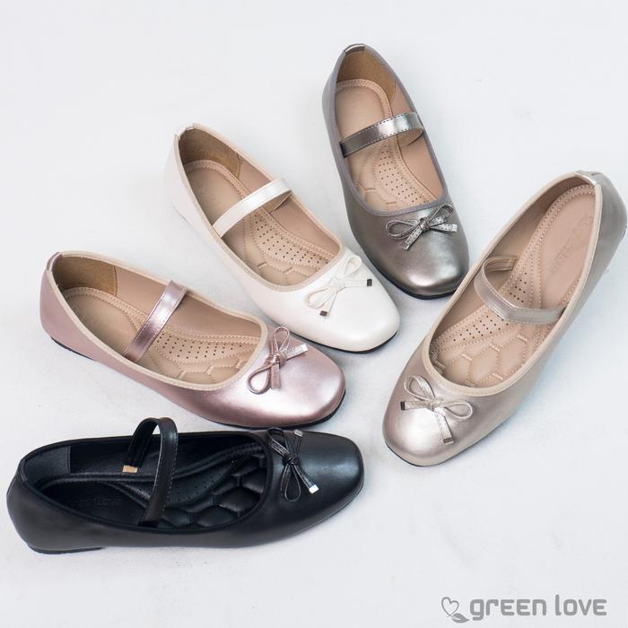 ORIGINAL Green Love Sepatu Flatshoes Wanita VERONA READY STOCK