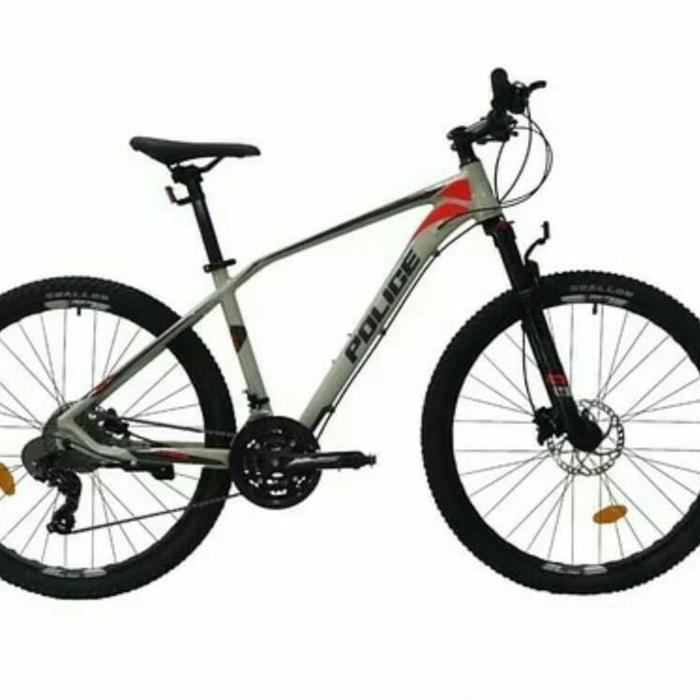 SEPEDA POLICE MTB CALIFORNIA 2.0 SILVER - Not Specified