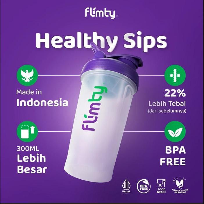 GELAS SHAKER FLIMTY ( BOTOL SHAKER FLIMTY )