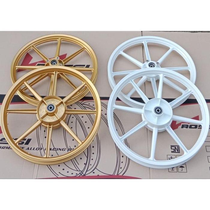velg pelak racing v rossi palang 8 motor vega r lama fizr one Jupiter z lama