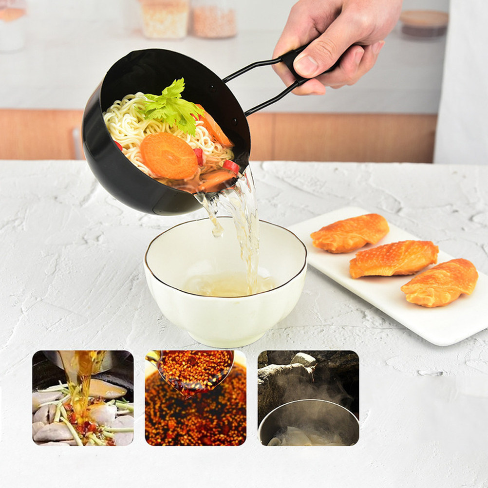 Mini Iron Stew Pot Multifunctional Cooking Pot Household Kitchen Outdoor Camping Soup Casserole