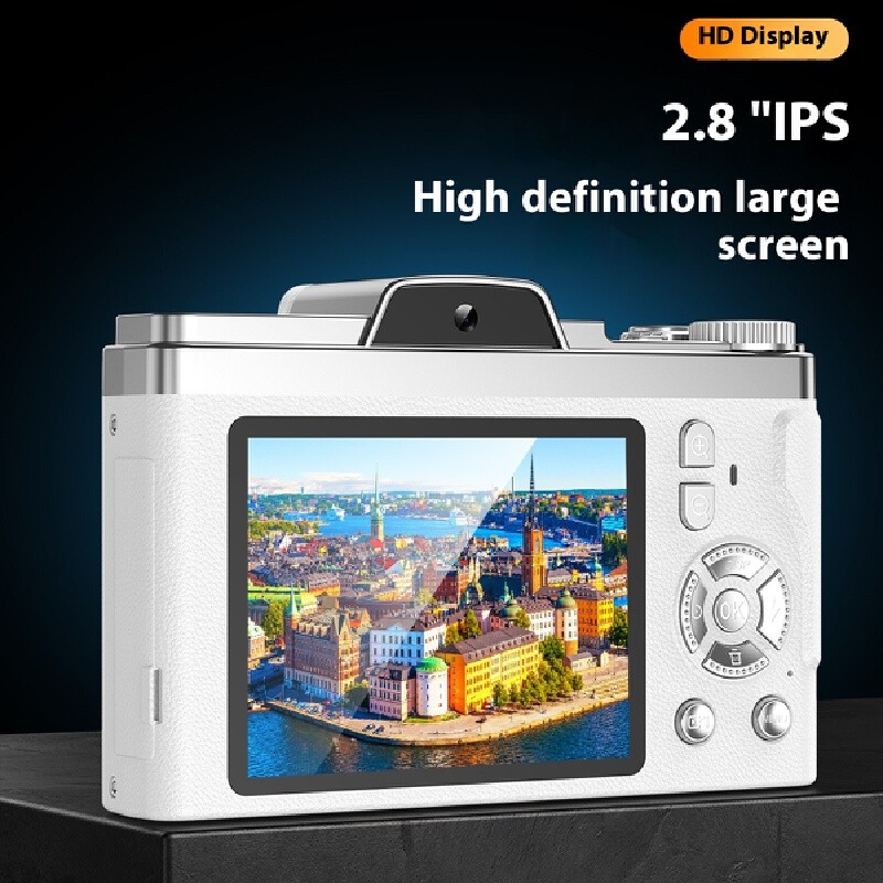 Mirrorless Digital Camera - 64megapixel High-Pixel Ccd Dual Camera 4k Retro Portable For Students