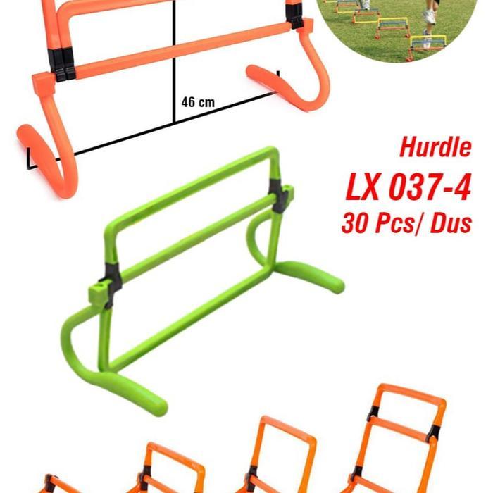 Hurdle alt sepak bola futsal import rintangan hardel adjustable LX 04