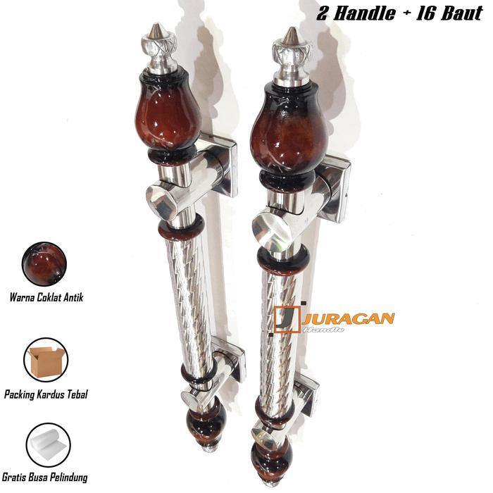 PROMO HANDLE PINTU RUMAH 50 CM - GAGANG PINTU KAYU ASLI KUPUTARUNG - TARIKAN PINTU KAMAR HANDEL
