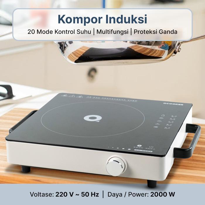 Sanken Living - Qcooker Induction Cooker Kompor Induksi Listrik