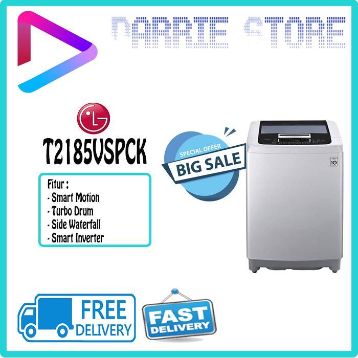 LG T2185VSPCK MESIN CUCI TOPLOADING WASHER T-2185VSPCK T2185 2185VSPCK