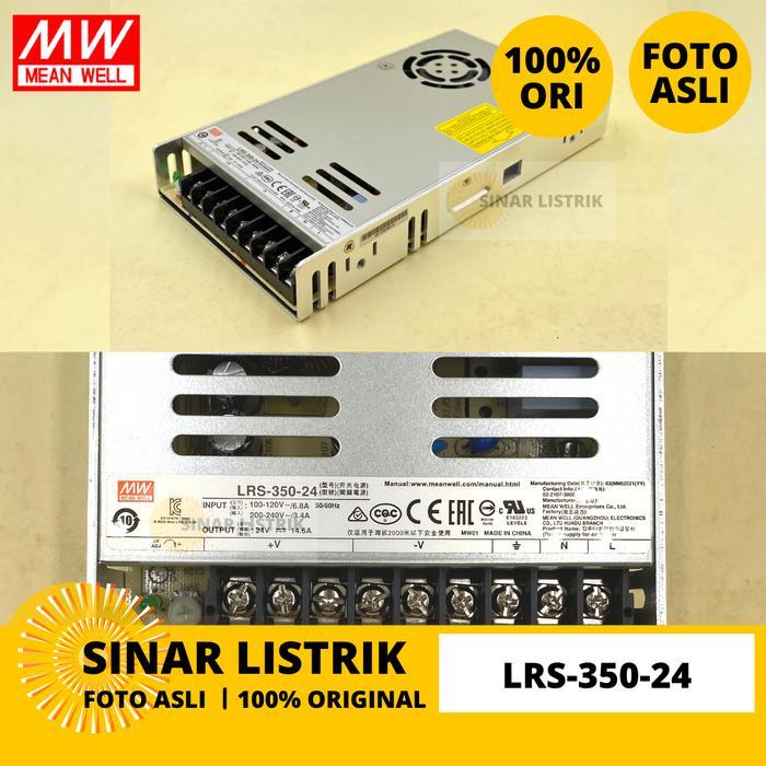 Mean Well LRS-350-24 Power Supply Switching 24V 14.6A 350W