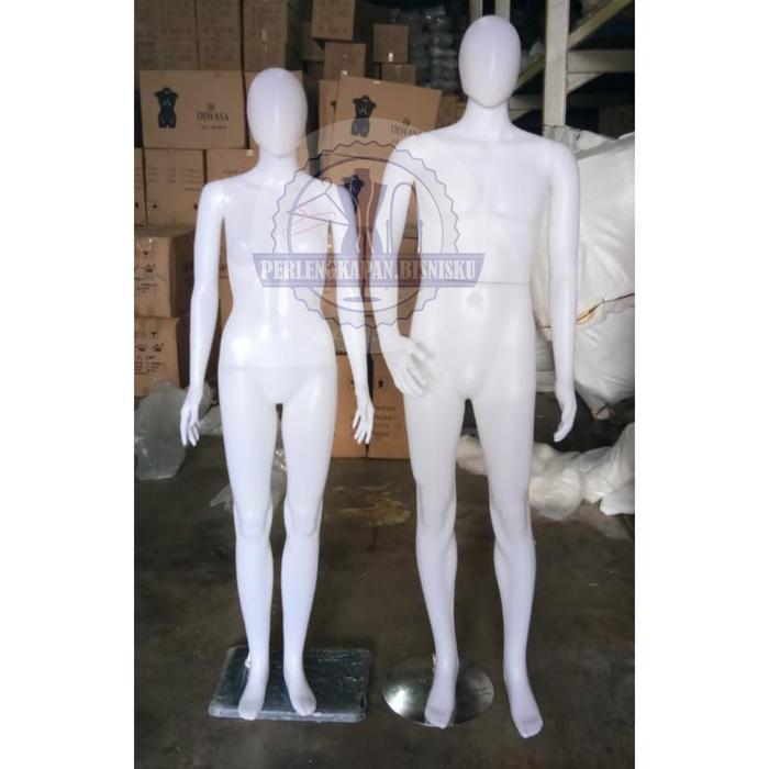 Manekin Patung Baju Pria Wanita Full Body Plastik