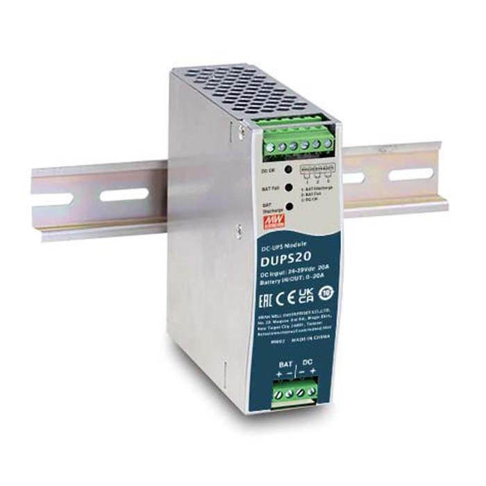 UPS Modul tanpa PSU 24V DC 20A Mean DUPS20