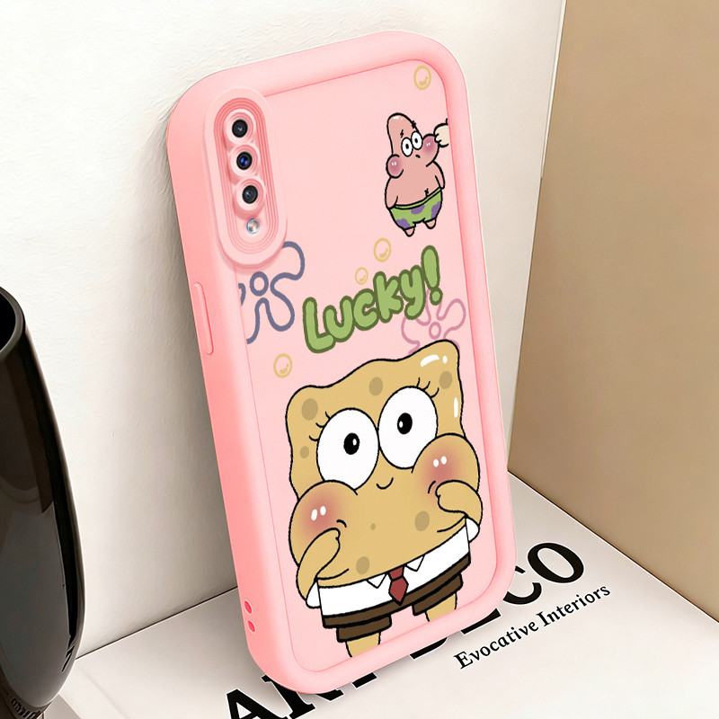 Casing Hp untuk Samsung Galaxy A50 A50s A30s Case Patrick Star Karakter imut Kasing silikon Cesing D