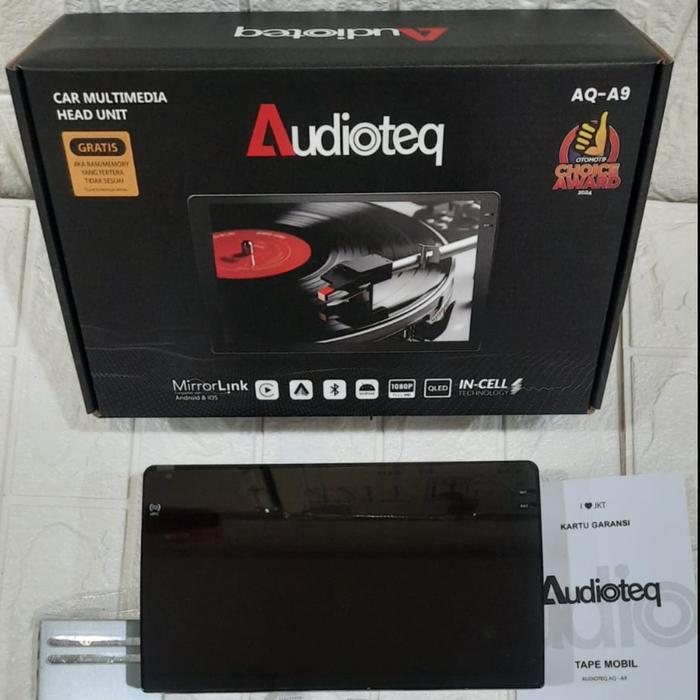 Ready Head Unit Android 10 Inch Audioteq Ram 4/128gb