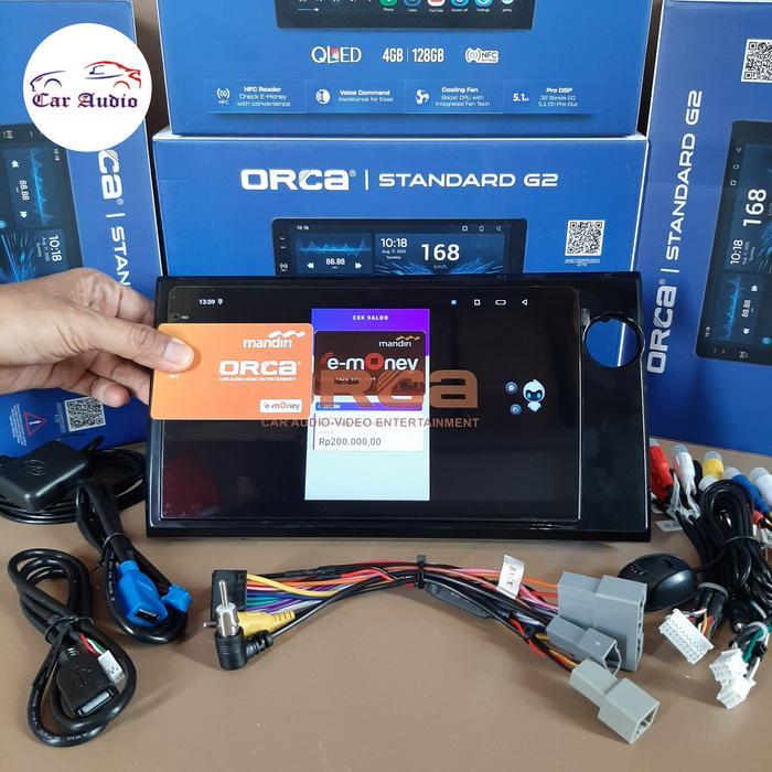 Ready Head Unit Android Ram 4 / 128 Gb BRIO MOBILIO BRV Android ORCA G3