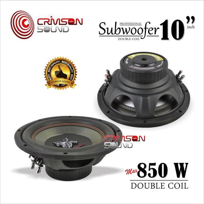 Ready SPEAKER SUBWOOFER 10 INCH PEGASUS PG - 1035 Coil