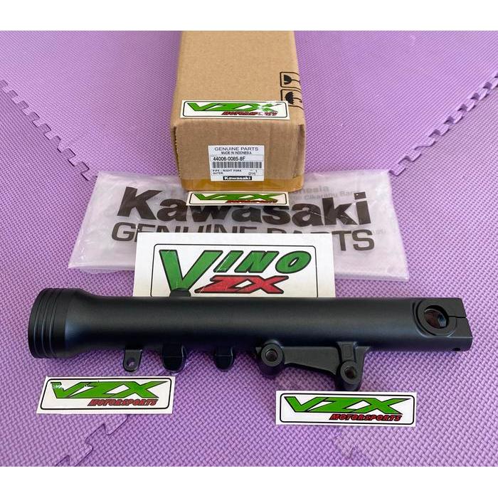 Tabung Bawah Bottom Shock Kanan Hitam Ninja Rr New 150 Ori Kawasaki