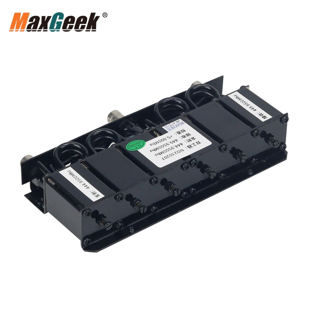 Maxgeek 20W Uhf Duplexer 400Mhz-470Mhz Uhf Repeater Duplexer Bnc Interface For Service Radio