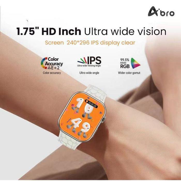 Aibro Mw68 Smartwatch Jam Tangan Olahraga Sport Gps Tracking Mw 68 Smart Watch Lcd Ips Water
