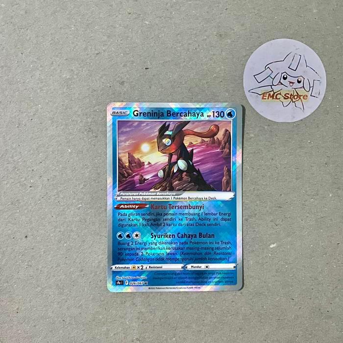 Pokemon TCG Indonesia - Greninja Bercahaya