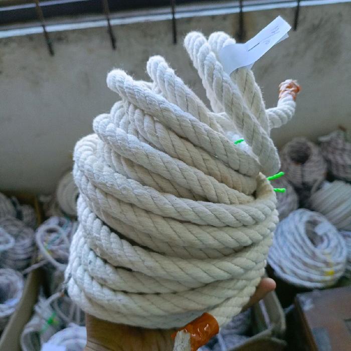 ken Tali tambang kain 12mm eceran, 10meter - 50meter , tali ikat barang , tali murah