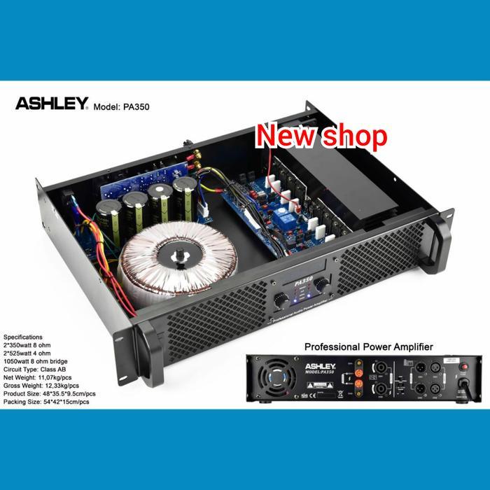 Power Ashley PA 350 Original Amplifier Ashley Pa350