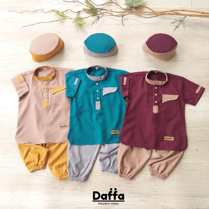 TERLENGKAP DAFFA.COLLECTION - KOKO DAFFA 04 - BAJU KOKO ANAK LAKI - LAKI BAJU KOKO BAYI BARU LAHIR