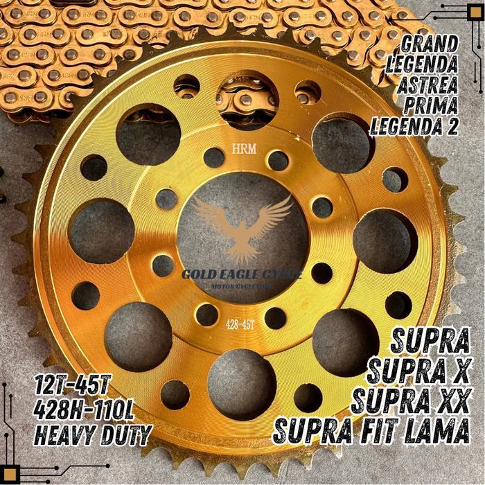 Populer Gear Gir Set Gear Gir Paket Supra X Supra Xx Supra Fit Lama 45T Terlaris