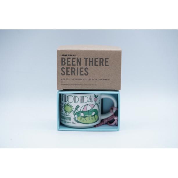 Starbucks Mug Gelas Ornament Florida USA Been There Series Demitasse