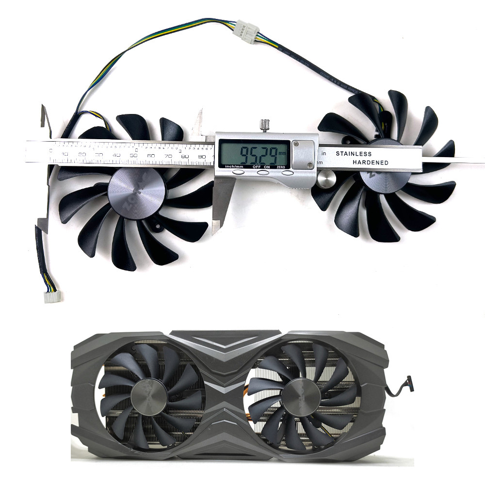 NEW Cooling Fan 95mm 4pin GAA8S2U For ZOTAC GeForce GTX 1070Ti 1080 Ti GTX1070 Ti GTX1080Ti AMP