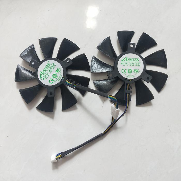GA91S2H 85mm 4Pin Fan kipas Replace For ZOTAC GTX 1070 mini 8gb BISA GRAB