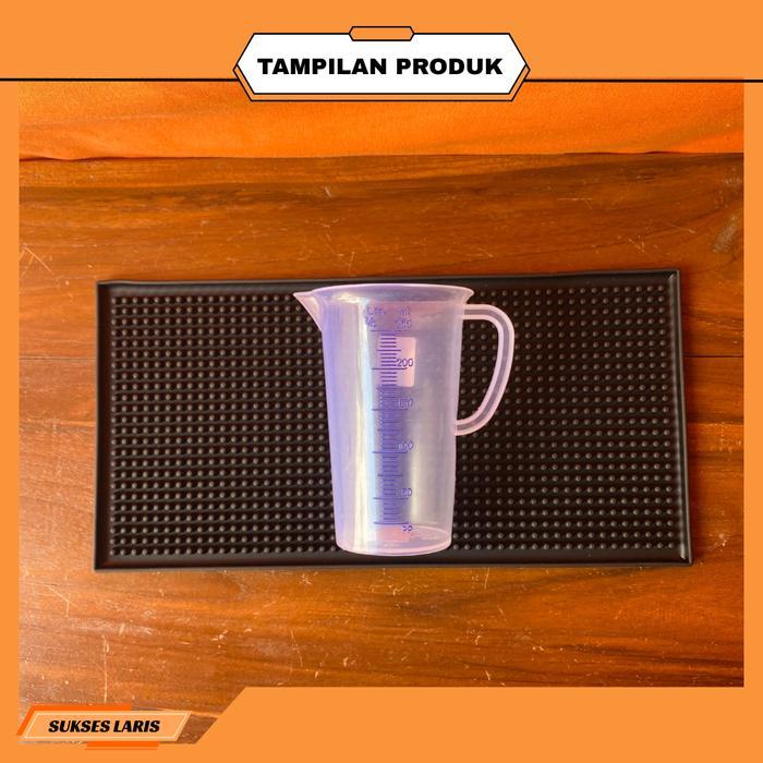 GELAS TAKAR PLASTIK 250 ML GELAS UKUR GELAS PLASTIK GELAS SIRUP