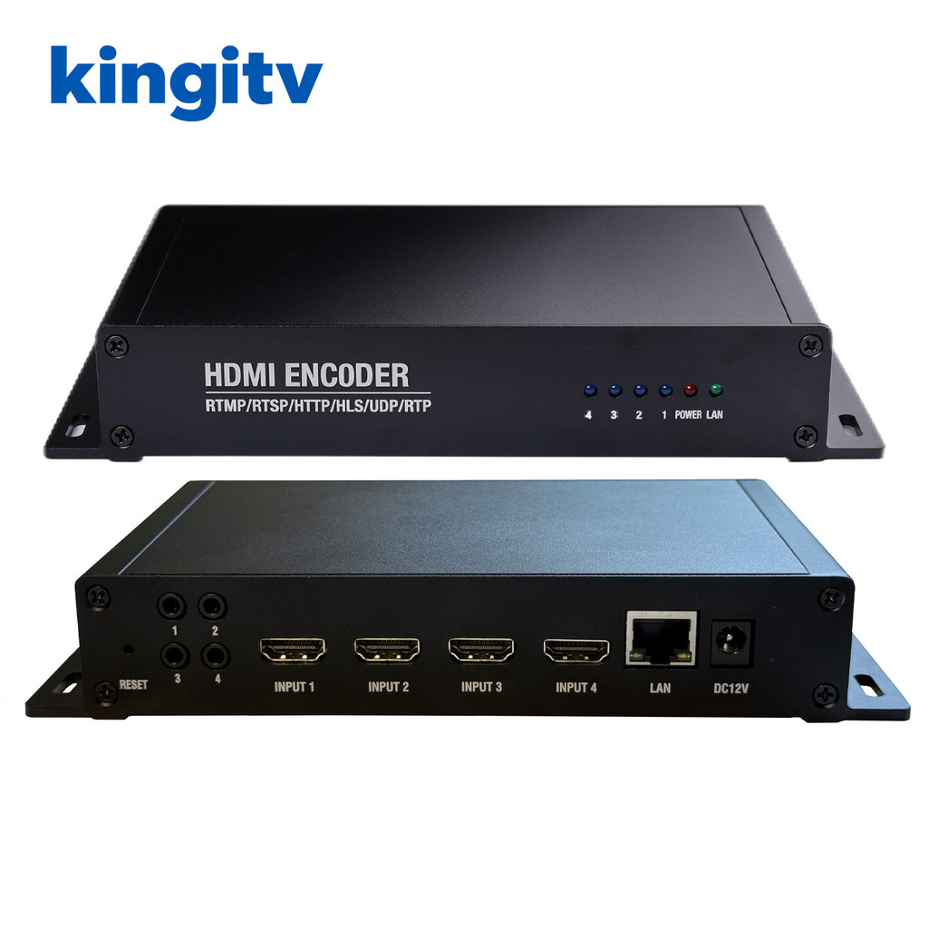 PROMO HARI INI  HD MI RTSP SRT Video H265 H264 Equipment for Radio & TV Broadcasting 4-Channel HD MI
