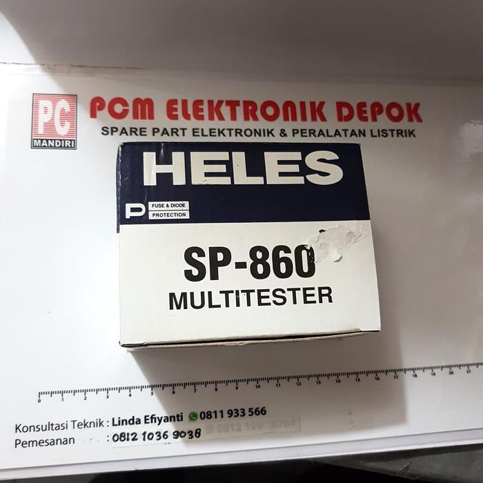 Multimeter Multitester Mini Heles Sp-860 Analog Original