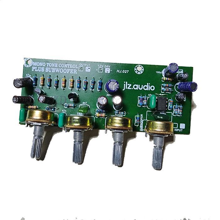 "New" Tone control mono plus subwoofer 4 potensio