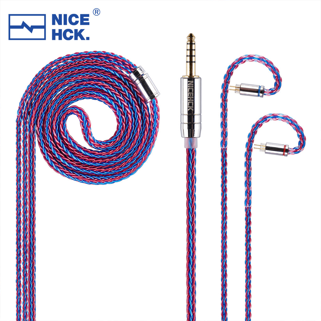 Nicehck Sweetlife 6N Silver Plated Occ Earbud Upgrade Cable Mmcx/2Pin/Qdc For Sonus Zero Dolce