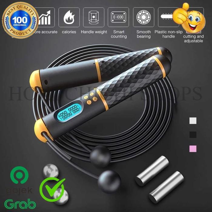 Tali Skipping Premium dengan LED Skipping rope with LED ORIGINAL CC