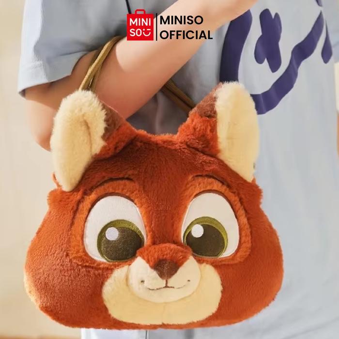 MINISO X Disney Zootopia Collection Crossbody Bag Tas Selempang Anak Dewasa Karakter Zootopia