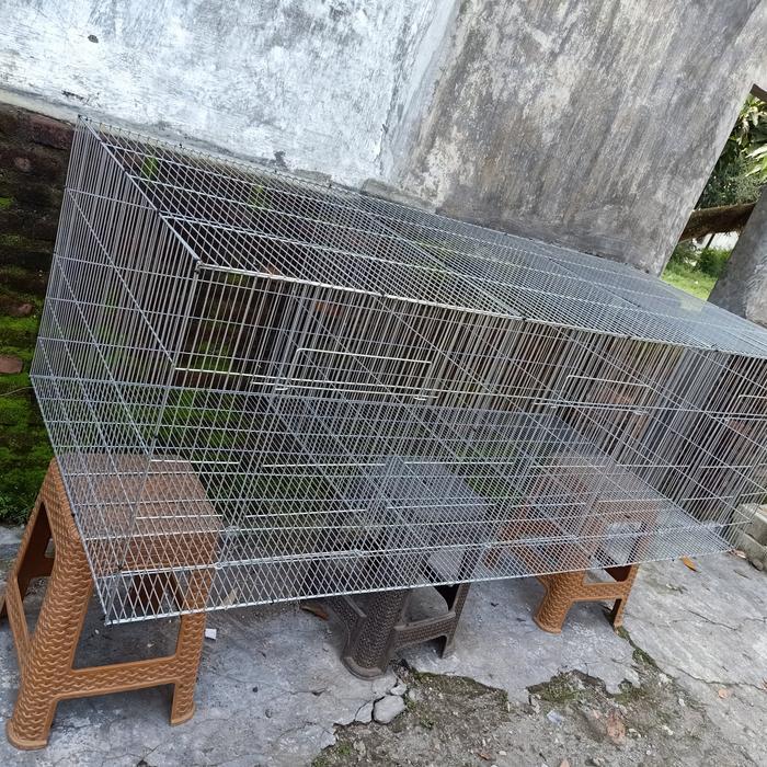 Kandang Galvanis 180.80.60/3Hole