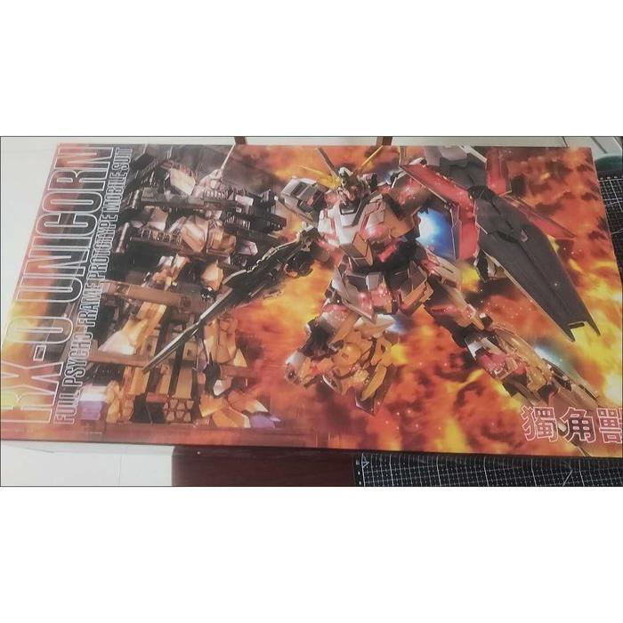 Daban 6636 MG 1/100 Unicorn With MS Cage Model Kit