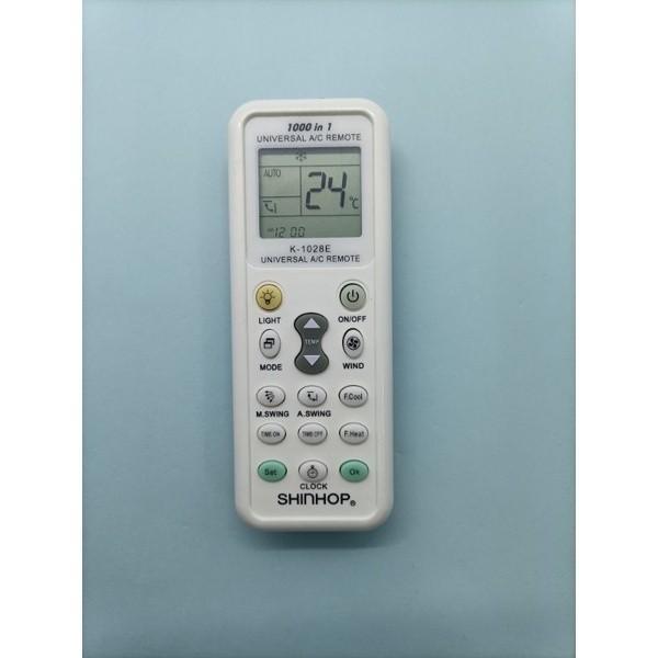 REMOTE REMOT AC/KIPAS ANGIN AIR CONDITIONER AC MULTI UNIVERSAL ORIGINAL SHINHOP K-1028E