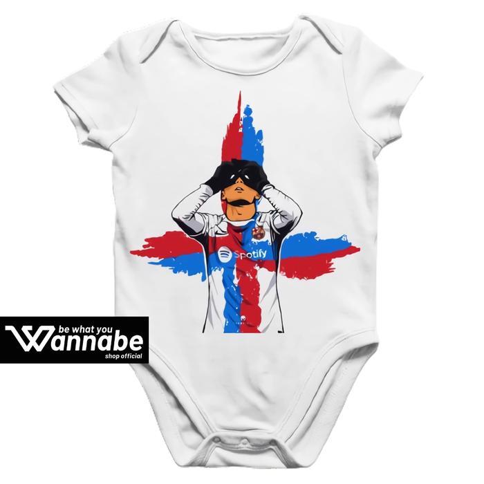 JUMPER BAYI BOLA BARCA CAMPUR JUMPER LUCU BAJU BAYI PAKAIAN BAYI