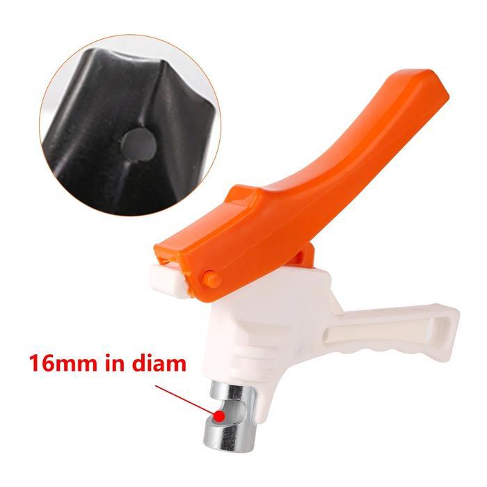 Puncher 16mm Drip Tape Hole Punch Pembuat Lubang Selang 16mm Untuk Drip Tape Drip Irrigation Tape