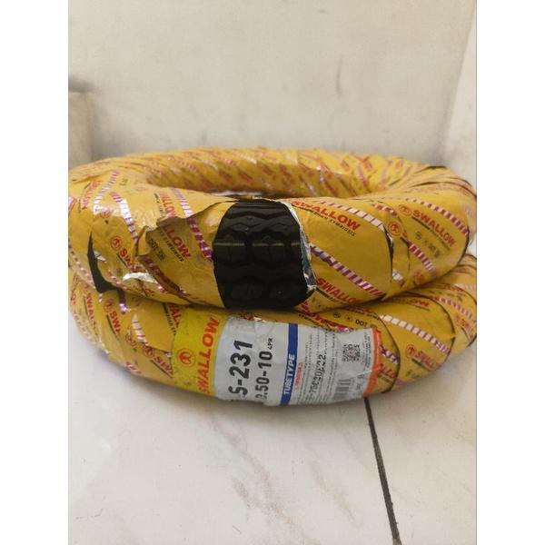 Terhemat Ban Luar Swallow 3.50 10 Ring 10 R10 Vespa Terlaris