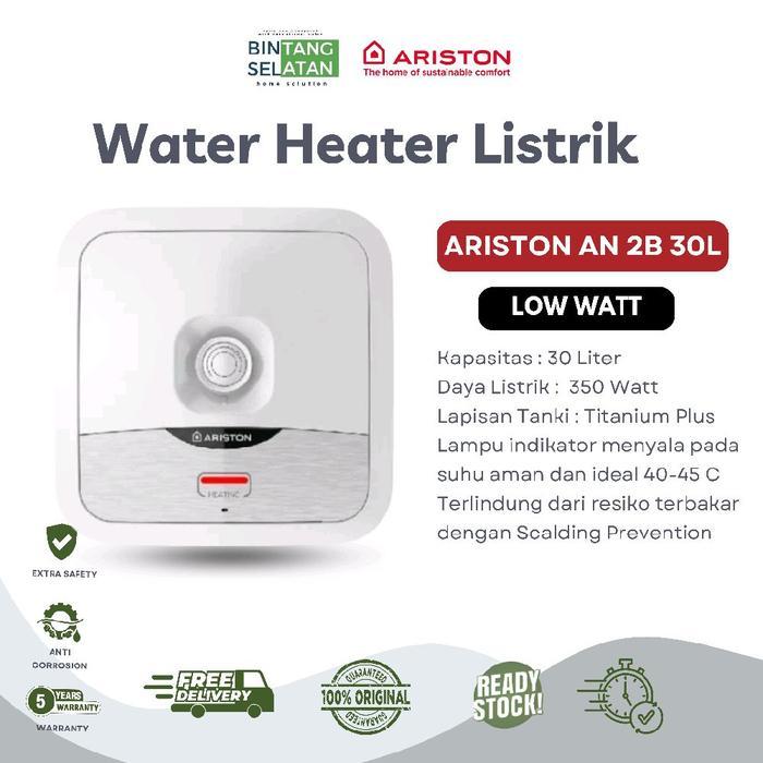 WATER HEATER ARISTON/ PEMANAS AIR LISTRIK ARISTON ANDRIS 2B 30 LITER